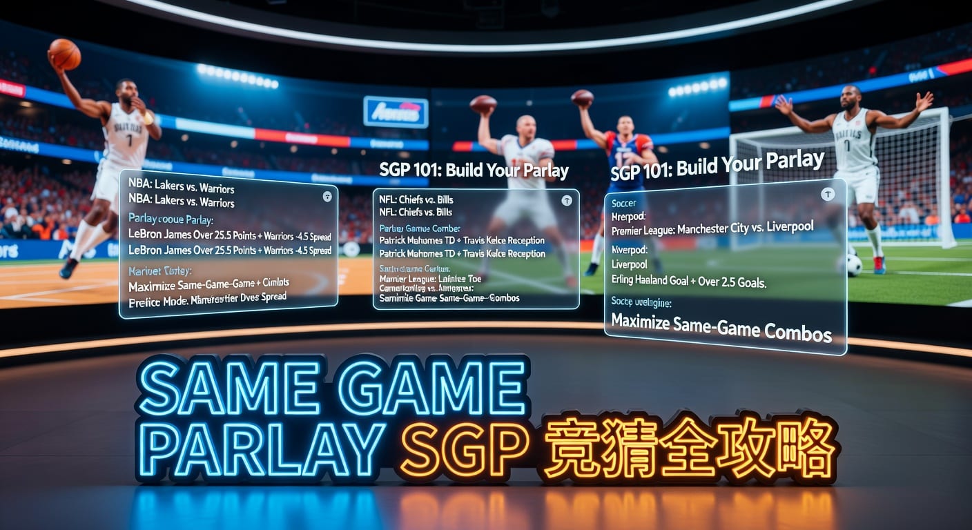 same game parlay SGP 实战技巧与风险控制