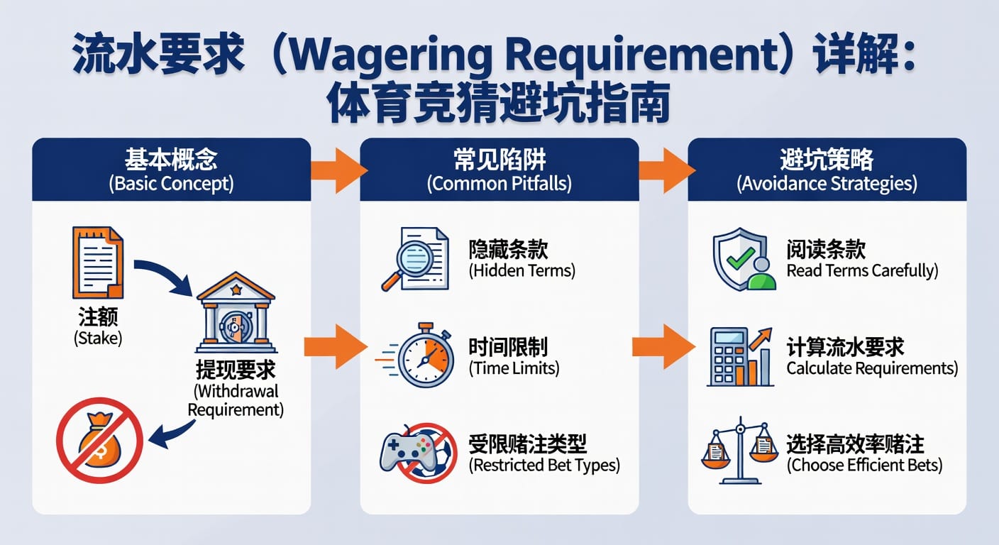 sports wagering requirement 流水要求解析