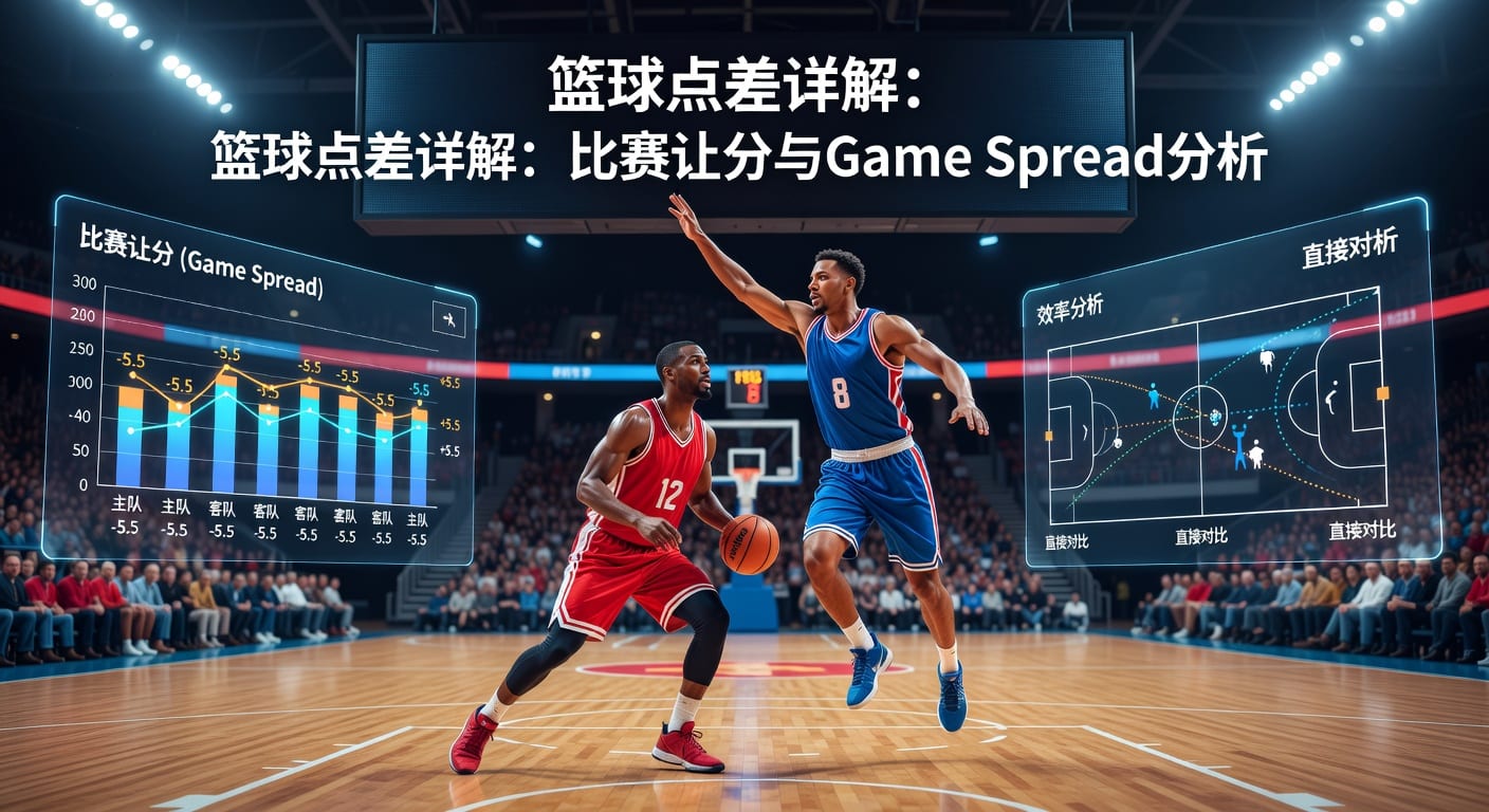 篮球点差 比赛让分 game spread 读盘方法