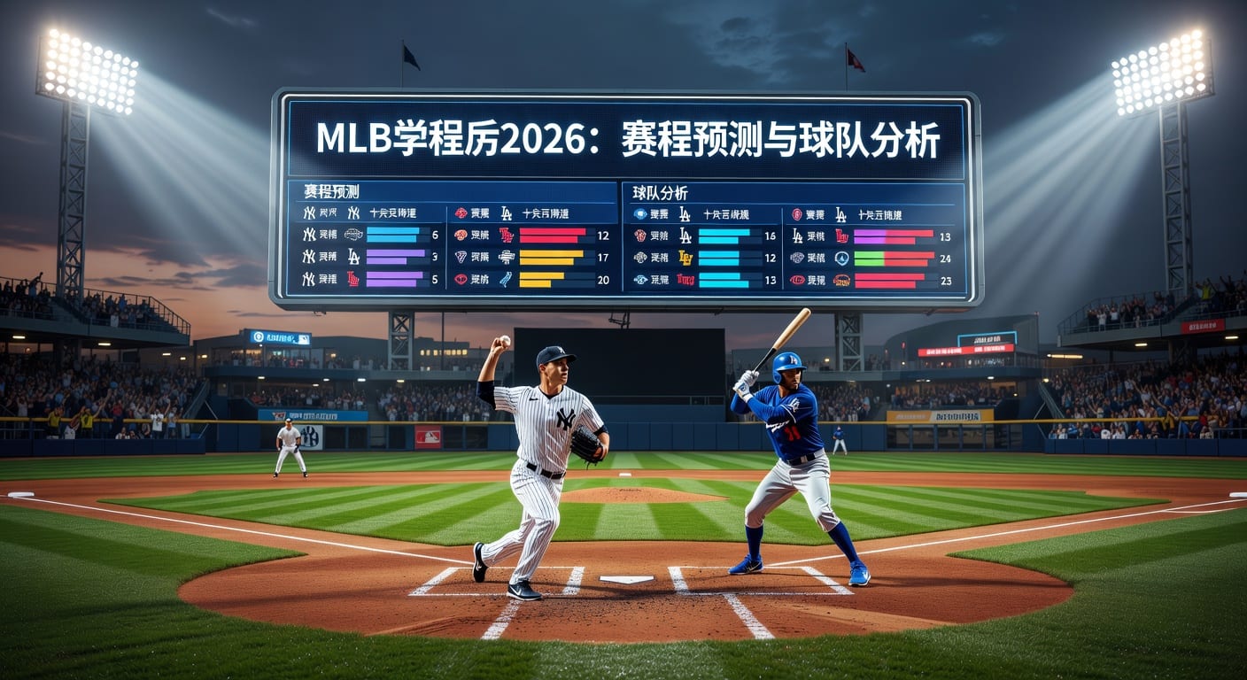 MLB季后赛2026前瞻：对阵与投注看点｜预测体育官网