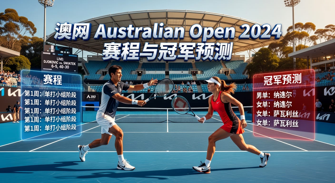 澳网 Australian Open 2026赛程与投注技巧｜预测体育官网