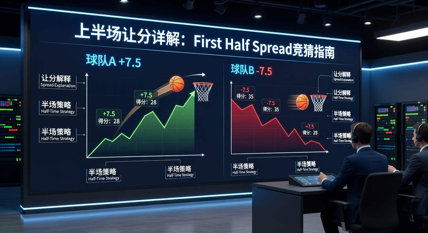 上半场让分 first half spread｜预测体育官网实战解析